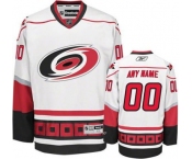 Customized Carolina Hurricanes Jersey White Road Man Hockey