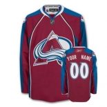 Customized Colorado Avalanche Jersey Red Home Man Hockey