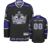 Customized Los Angeles Kings Jersey Black Home Man Hockey