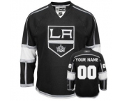 Customized Los Angeles Kings Jersey Black Third Man Hockey