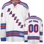 Customized New York Rangers Jersey White Road Man Hockey