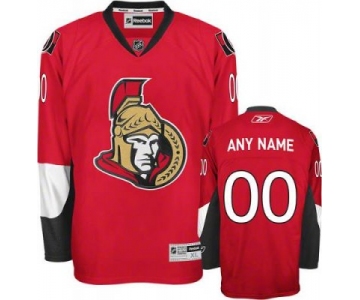 Customized Ottawa Senators Jerseys Red Home Man Hockey