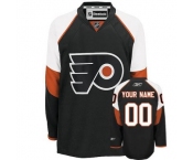 Customized Philadelphia Flyers Jersey Black Third Man Hockey