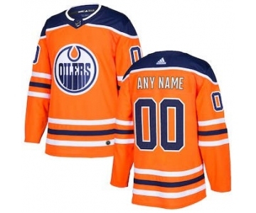 Edmonton Oilers Personalized Hockey Custom Jersey