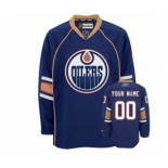 Edmonton Oilerss Personalized Dark Blue Jersey