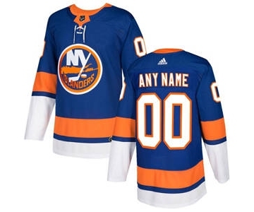 Men's Islanders Personalized Royal Blue Home Hockey Jersey