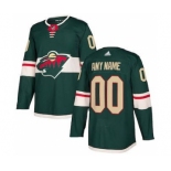 Minnesota Wild Personalized Hockey Custom Jersey