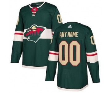 Minnesota Wild Personalized Hockey Custom Jersey