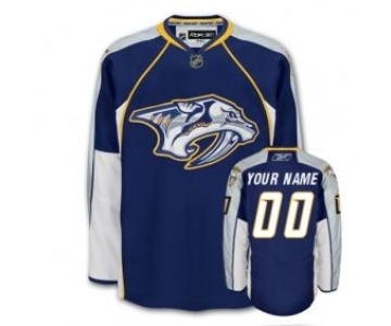 Nashville Predators Personalized Blue Jersey