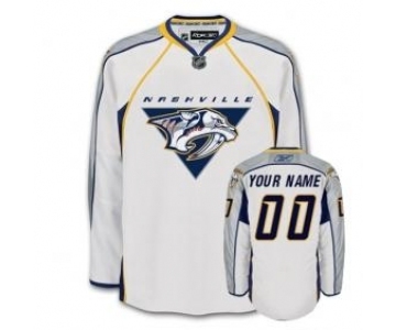 Nashville Predators Personalized White Jersey