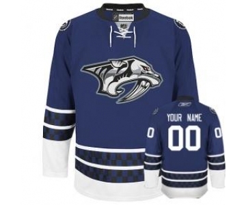 Nashville Predators Third Personalized Blue Jersey