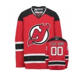 New Jerseys Devils Personalized Red Jersey