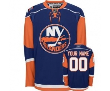 New York Islander Personalized Dark Blue Jersey