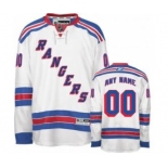 New York Rangers Personalized White Jersey