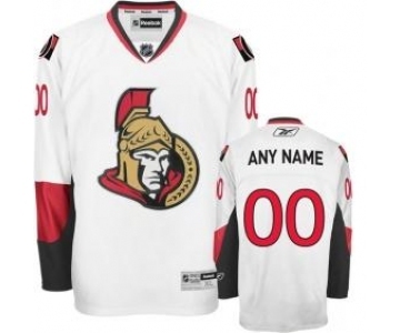 Ottawa Senators Personalized White Jersey