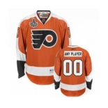 Philadelphia Flyers Personalized Orange Stanley Cup Finals Patch Jersey