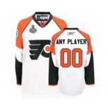 Philadelphia Flyers Personalized White Stanley Cup Finals Patch Jersey