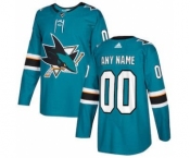 San Jose Sharks Personalized Hockey Custom Jersey