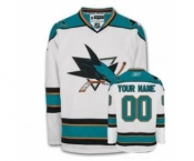 San Jose Sharks Personalized White Jersey