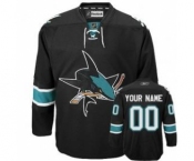 San Jose Sharks Third Personalized Black Jersey