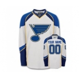 St. Louis Blues Personalized White Jersey