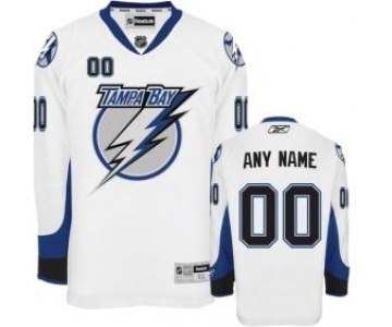 Tampa Bay Lightning Personalized White Jersey