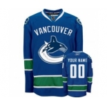 Vancouver Canucks Personalized Blue Jersey