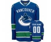 Vancouver Canucks Personalized Blue Jersey