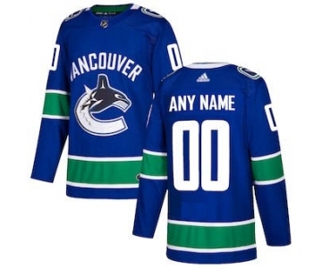 Vancouver Canucks Personalized Hockey Custom Jersey