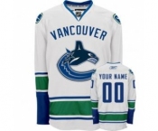 Vancouver Canucks Personalized White Jersey