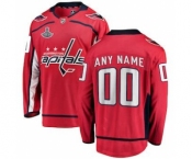 Washington Capitals 2018 Stanley Cup Champions Home Breakaway Hockey Custom Jersey