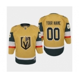 Youth Vegas Golden Knights Custom 2020-21 Player Alternate Stitched Hockey Jersey Gold