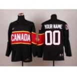 customized team canada jerseys black[2014 winter olympics]