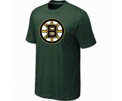 NHL Boston Bruins big & tall logo T-shirt dk green