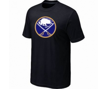 NHL Buffalo Sabres big & tall logo T-shirt black