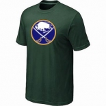 NHL Buffalo Sabres big & tall logo T-shirt dk green