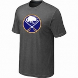 NHL Buffalo Sabres big & tall logo T-shirt dk grey