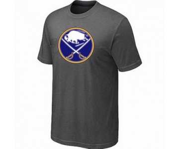 NHL Buffalo Sabres big & tall logo T-shirt dk grey