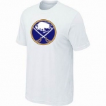 NHL Buffalo Sabres big & tall logo T-shirt white