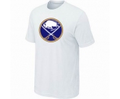 NHL Buffalo Sabres big & tall logo T-shirt white