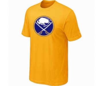 NHL Buffalo Sabres big & tall logo T-shirt yellow