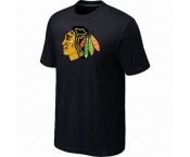 NHL Chicago Blackhawks big & tall logo T-shirt black