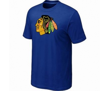 NHL Chicago Blackhawks big & tall logo T-shirt blue