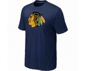 NHL Chicago Blackhawks big & tall logo T-shirt dk blue