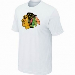 NHL Chicago Blackhawks big & tall logo T-shirt white