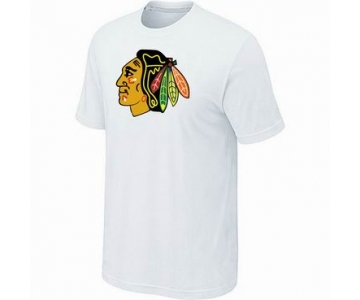 NHL Chicago Blackhawks big & tall logo T-shirt white