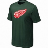 NHL Detroit Red Wings big & tall logo T-shirt dk green