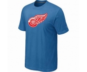 NHL Detroit Red Wings big & tall logo T-shirt light blue