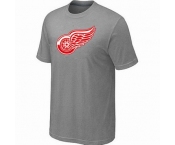 NHL Detroit Red Wings big & tall logo T-shirt light grey