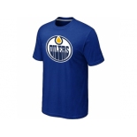 NHL Edmonton Oilers Big & Tall Logo Blue T-Shirt